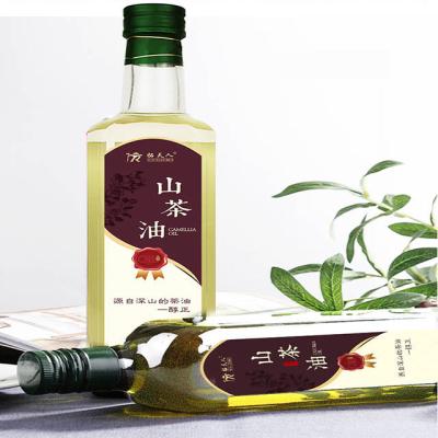 China Daily necessities and cosmetic industry high quality natural camellia oil tea seed oil for cooking 500ml*2 for sale