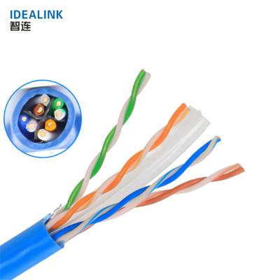 China New customized PC network cable 305m utp cat6 cable cat6 with wholesale price for sale