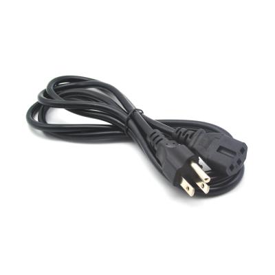 China Guangzhou factory supply of COMPUTER with 3 pin plug power cord, USA standard cord power for sale