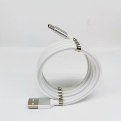 China For Phone USB Cable Box 1m USB Cable Colorful Charging Nano Suction Magnetic Data Charging USB Cables for sale