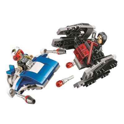 China DIY TOY Educational Bricks Play Set 10896 Intimidating vs. LINK Silencer Microfighters Building Block Toy for Kids Age 6+ 75196 for sale