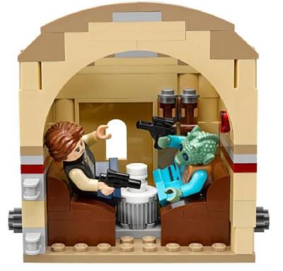 China DIY TOY Educational Bricks Play Set 10905 Mos Eisley Cantina Building Block for Kids Age 6+ 75205 for sale