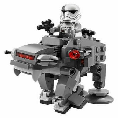 China DIY TOY Educational Bricks Play Set 10910 Ski Speeder vs. First Order Walker Micr Building Block Toy for Kids Age 6+ 75195 for sale