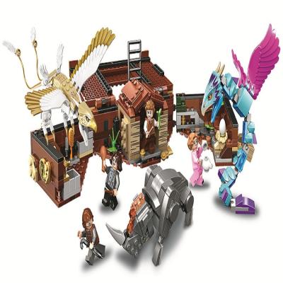 China DIY TOY Educational Bricks Play Set 11009 Newt's Case Of Magical Creatures Building Block Toy For Children Age 6+ 75952 for sale