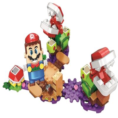 China DIY TOY Educational Bricks Play Set 60021 piranha plant challenge building block misunderstanding toy for kids age 6+ 71382 for sale