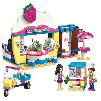 China DIY TOY Educational Bricks Play Set 11201 Olivias Cupcake Cafe Building Block Toy for Children Age 6+ 41366 for sale