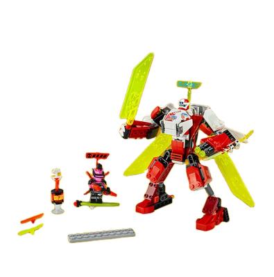 China DIY TOY ninjagoe educational legoing bricks toy set 11483 Kai Mech Jet Building Block Toy for kids age 6+ 71707 for sale