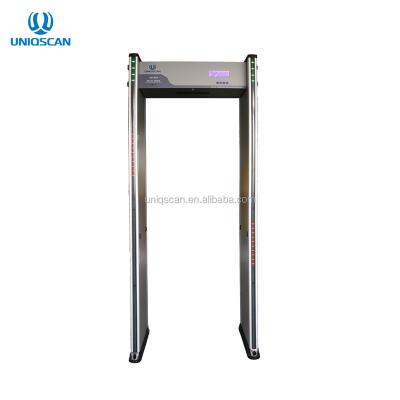 中国 6/12/18 zones are available UB600 UNIQSCAN door frame metal detector , wholesale walk through metal detector door price 販売のため