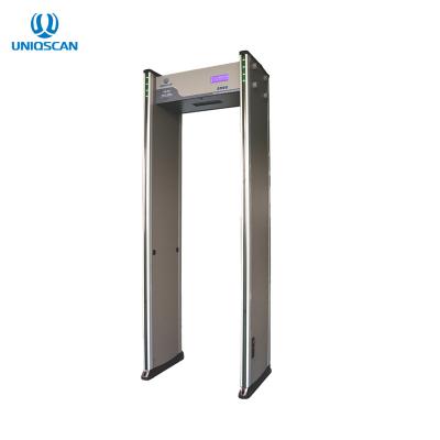 Cina Walk Through Frame Metal Detector security Scanner with 12 18 Zones UB600 Small LCD screen in vendita