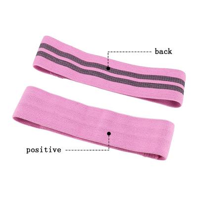 China Unisex Custom Logo Printed Yoga Gym Exercise Fitness For Legs Glutes Booty Hip Cloth Resistance Bands for sale