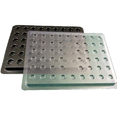 China Custom Plastic Esd Tray Factory Blister Tray Antistatic PVC PCB Tray ESD for sale