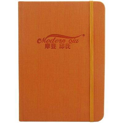 China Hot Sale Style Free Design Student Hardcover Book China Supplier Custom PU A5 Leather Organizer Notebook for sale