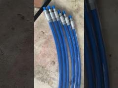 Safety High Pressure Hydraulic Hose 3300bar Steel Reinforced