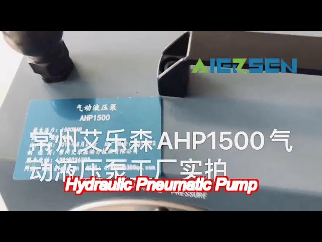 ship repair air pneumatic driven hydraulic pump unit pressure up to 1200bar