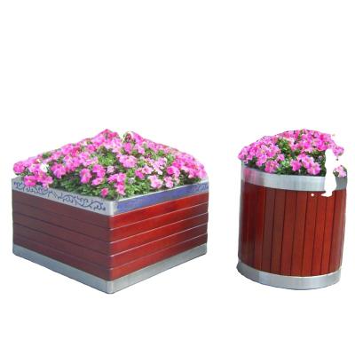 China Minimalist Box Bestselling Aluminum Outdoor Patio Flower Products Aluminum Flower Bed for sale