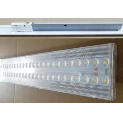 China Power Adjustable Linear Trunking Light 18w 40w 50w Led Tube Track Line Lights Indoor Led Hot Sale for sale