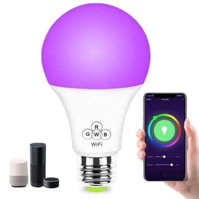 China Residential Smart Voice Control LED Light Bulb Work With Alexa, Echo, Google Home for sale