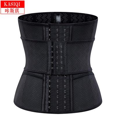 China Fat Burning Waist Cincher Women Waist Trainer Corset Shapewear Double Shaper Viable Tummy Body Control for sale