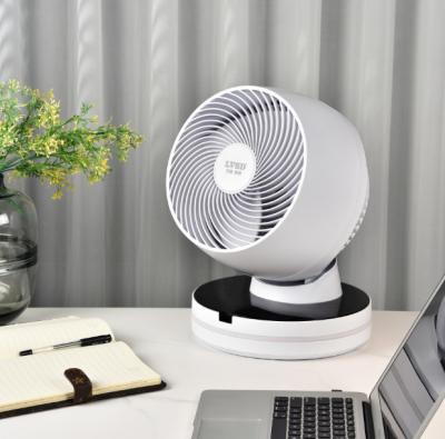 China Hotel 10 Inch New Style Home Appliances Table Fan DC Smart Electric Air Circulation Cooling Fan For Bedroom for sale