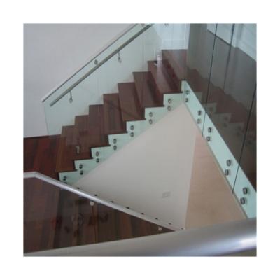 China Modern Glass Staircase Standoff Competitive Price Best Glass Balustrade Fence Sale Price Fencing Standoff for sale