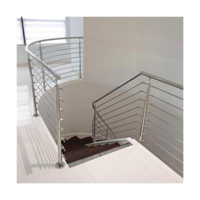 China Simple Design Modern Rod Bar Fencing Low Cost Stainless Steel Balustrade China Vertical Bar Railing for sale