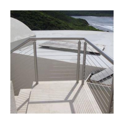 China China Factory Modern Cable Railing Cable Railing End Post Home Project Stainless Steel Cable Railing System for sale