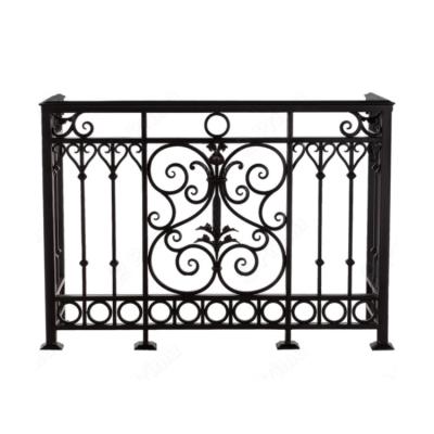 China Modern Railings Hot Selling Modern Wrought Iron Fence Iron Fence Panels for sale