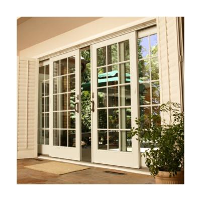 China Newest Design China Factory Modern Indoor Shower Sliding Wrought Iron Sliding Aluminum Barn Door Sliding Doors Patio Door for sale