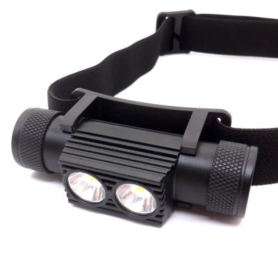 China Severe Cold Mining Headlamp Camping LED Headlight Rechargeable Camping LED Headlamp for sale