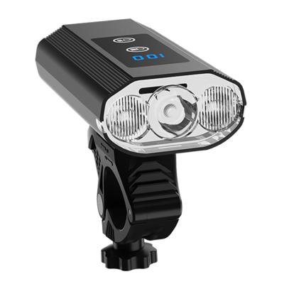 China Aluminum Alloy 1000 Lumen Bicycle Light 6000mAh LED Front Flashlight USB Bicycle Light for sale