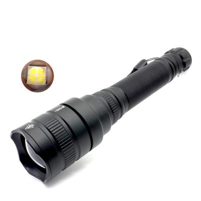 China XHP50 Zoom Camping Rechargeable Flashlight LED Torch XHP50 LED Flashlight for sale