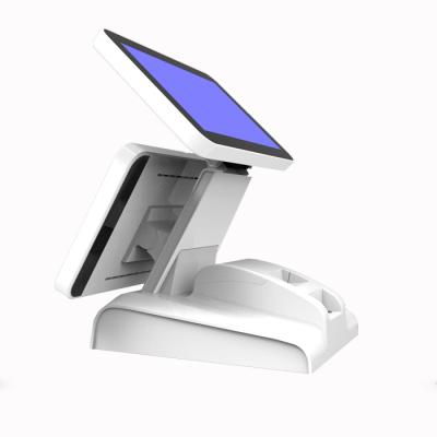 China Shops Android Tablet Double Touch Screen Gmaii Restaurant POS Online Terminal Electronic Smart POS Machine With Printer for sale