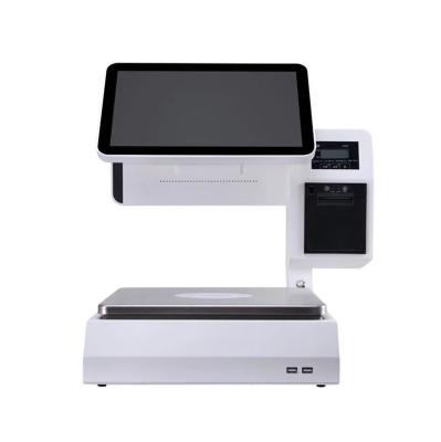 China Kapazitive Touchscreen-Digital-POS-Maschine mit Kasse Schublade zu verkaufen