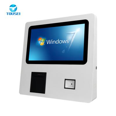 China Custom VESA Mount Kiosk Machine POS System Zelf bestellen Te koop