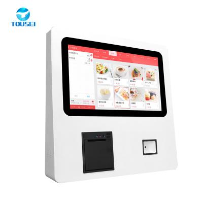 China Máquina de quiosco con ventanas de 13 pulgadas para facturación automática y pedidos de comida en venta