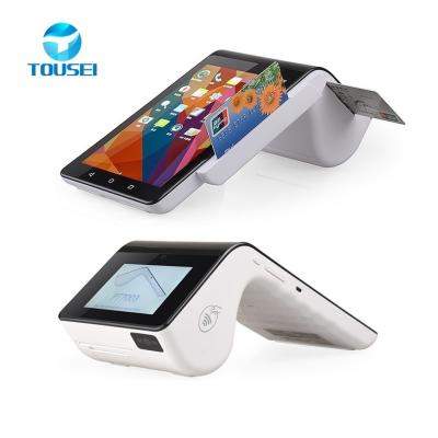 China Dual Screen Mobile POS Machine Terminal Android 9.0 4G BT NFC Te koop