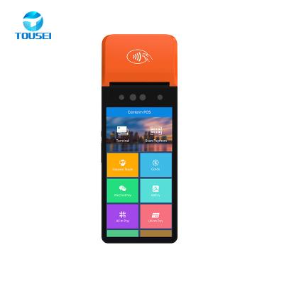 China 4G 3G 2G Wi-Fi Bluetooth POS celular MPOS soluciones de pago máquina en venta