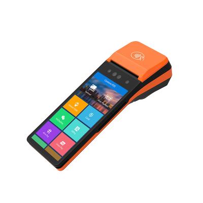 China QR Code Bluetooth Portable POS Device System 2GB RAM for sale