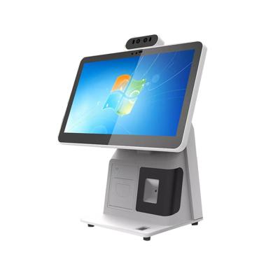 China Zwei-Bildschirm-Desktop-POS-System-Maschine Kassenrechner-Maschine für Restaurant zu verkaufen