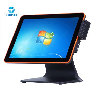 China 15.6 pulgadas Impresora POS sin contacto Máquina Tablet Todo en uno Venta al por menor para la tienda en venta