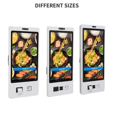 China Custom POS System Self Ordering Kiosk For Food Truck Payment Burger Ordering Checkout for sale