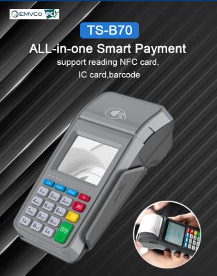 China Banco inteligente POS de pago máquina de deslizamiento portátil NFC IC terminal MSR en venta