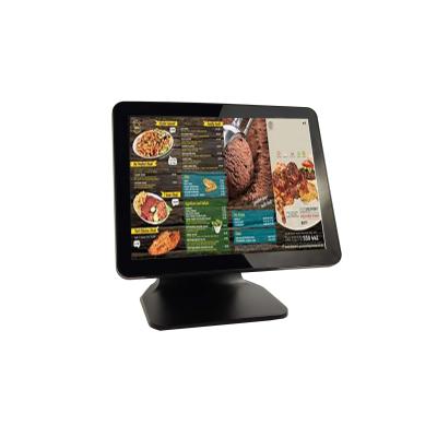 China Supermarket true double flat touch screen 15 inch all in one POS terminal 15 inch for sale