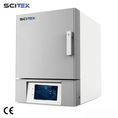 China Ceramic fiber SCITEK Muffle Furnace Ceramic fiber Chamber in stock Muffle Furnace for laboratory for sale