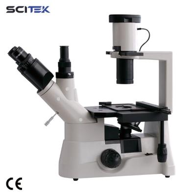 China SCITEK Inverted Microscope Blue,green, yellow and froster glass Filter microscope for laboratory MSC-I403 for sale