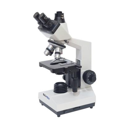 China SCITEK Biological Microscope Double Layers Mechanical Stage CE certification Microscope for lab MSC-BS107T for sale