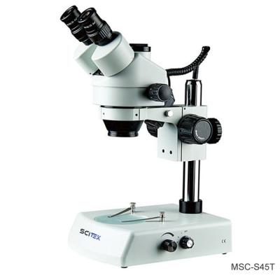 China Stereoscopic Microscope Trinocular head stereo microscope for laboratory 510x210x380 for sale