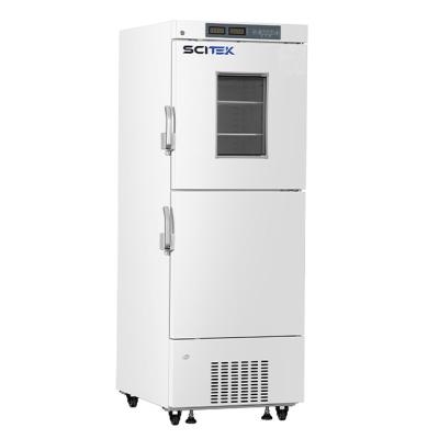 China -40 celsius degree Upright Freezer Microprocessor deep freezer for laboratory 550x630x1140 for sale