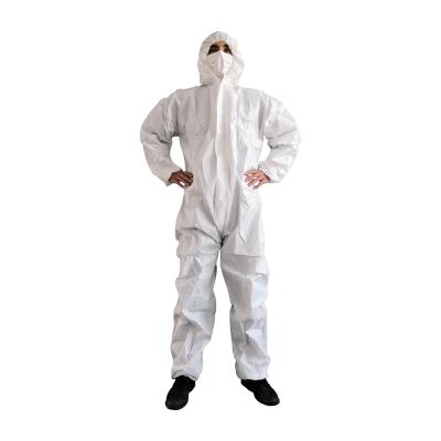 China Hot Selling PP China Factory Safety Protective Overall Protective Clothing Wholesale Disposable Coverall Suit Disposable Suite for sale