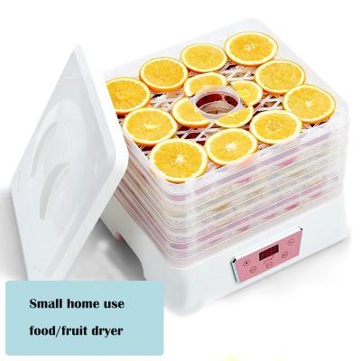 China Small Size/Home Use Multi Functional Plastic Vegetable Dehydrator Herb Dryer Hot Air Fruit Machine Small Home Use Food Fruit Dryer Maker 5 Layers for sale